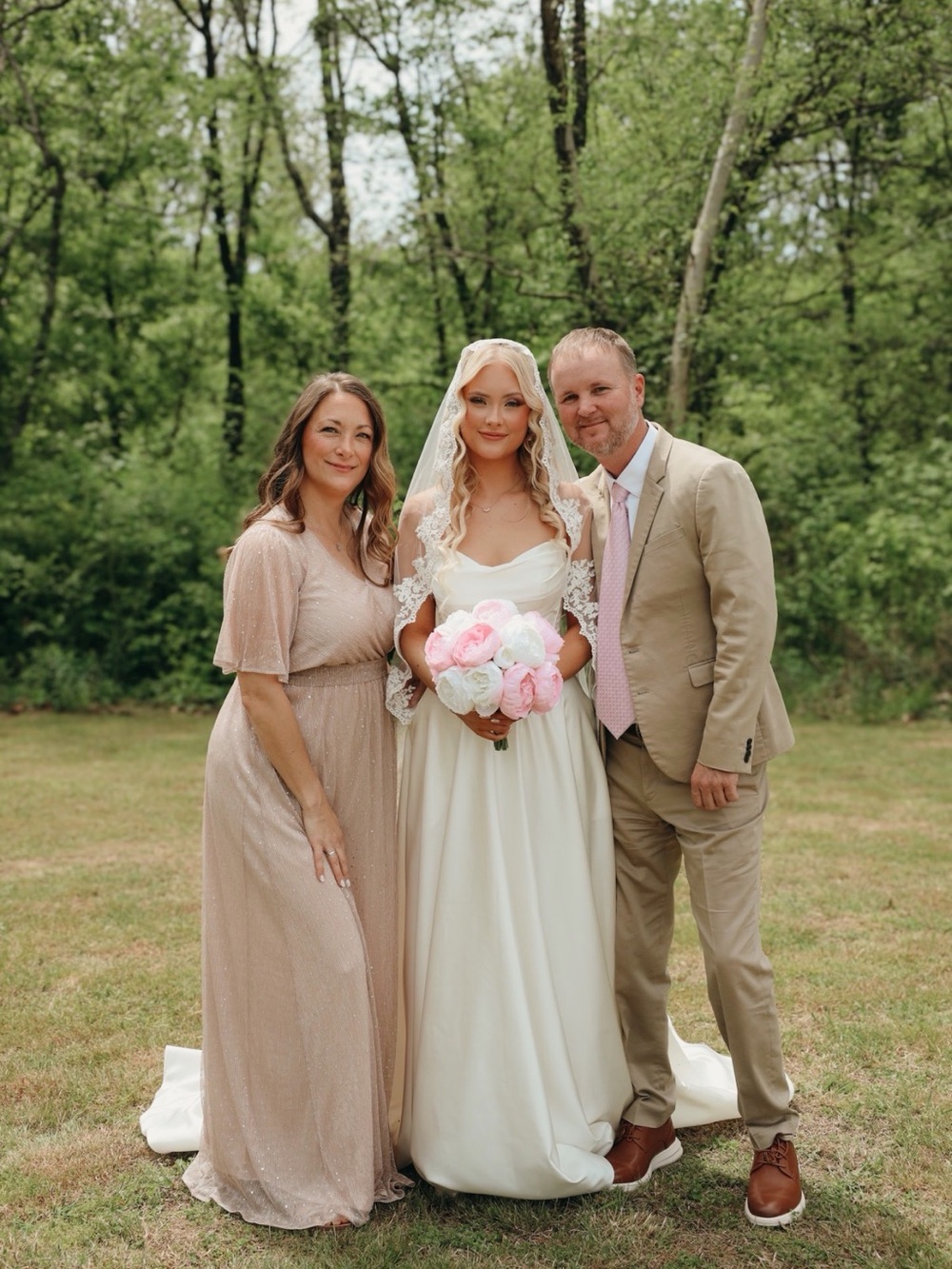 Baltic Born Taupe Sparkle Wrap Maxi Dress - Picture 6 of 7